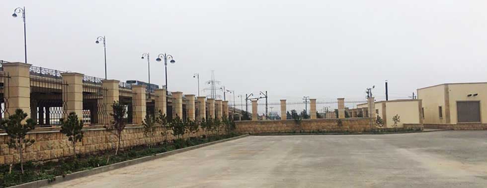 CONSTRUCTION OF FENCE AT NATIONAL GYMNASTICS ARENA