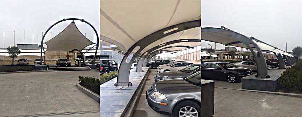 CONSTRUCTION OF CANOPY OVER CARPARK — photo 6