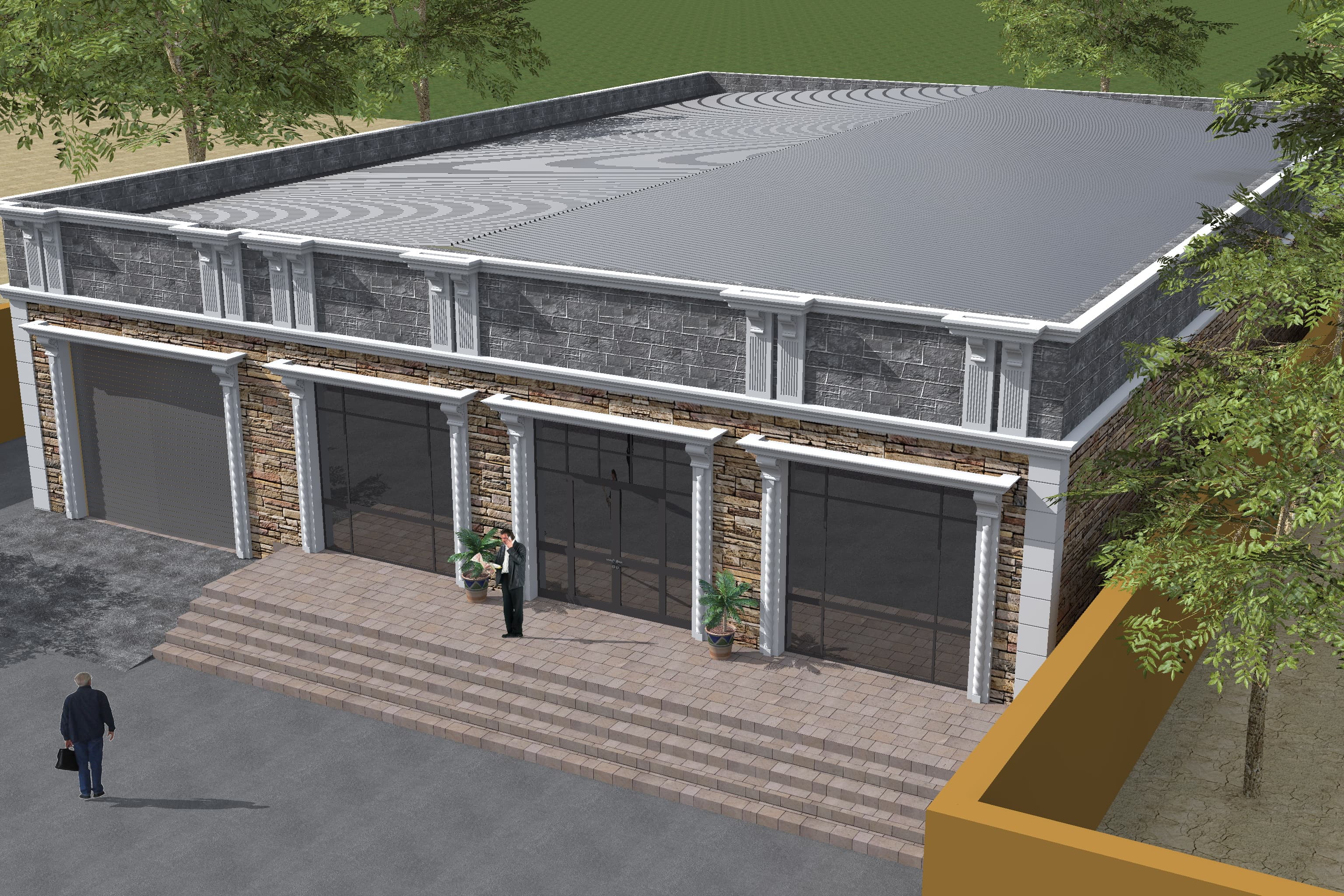 CONSTRUCTION WORKS ON REHABILITATION OF SHEKI BASE STATION OF THE CROPPING HUSBANDRY SCIENTIFIC RESEARCH INSTITUTE — photo 2