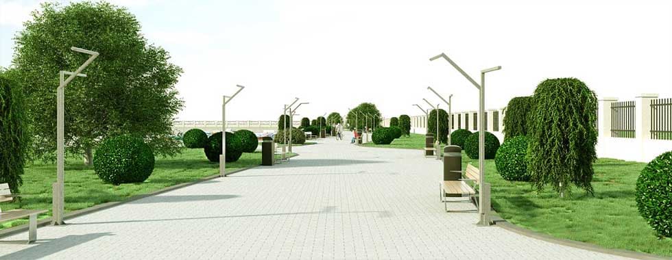 LANDSCAPING WORKS AT NATIONAL GYMNASTICS ARENA — photo 4