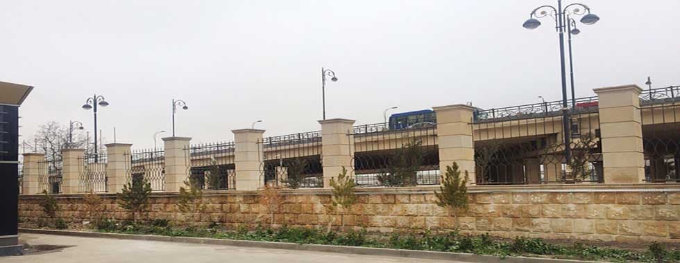 CONSTRUCTION OF FENCE AT NATIONAL GYMNASTICS ARENA — photo 3