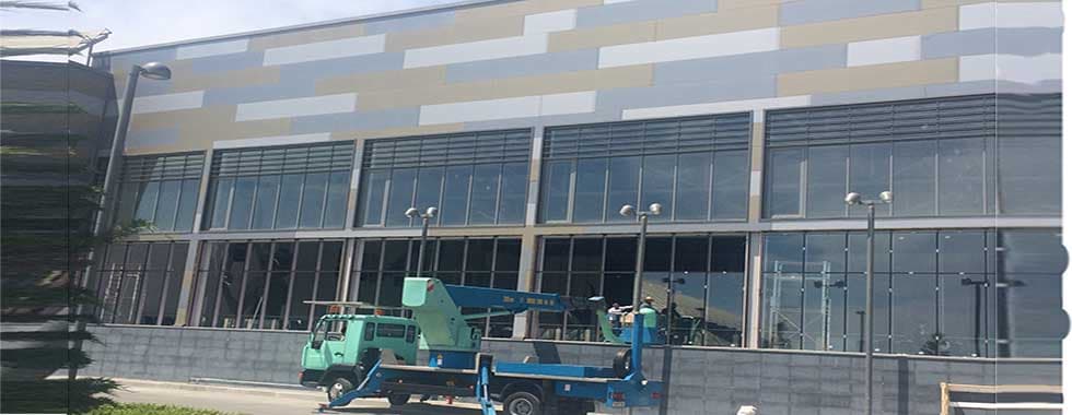 OPENING AND INSTALLATION OF WINDOWS AND GRANITE STONE CLADDING TO EXTERIOR WALLS OF NGA FACADE — photo 7