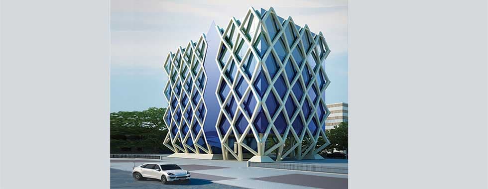 CONSTRUCTION OF CHECKPOINTS AT NATIONAL GYMNASTICS ARENA