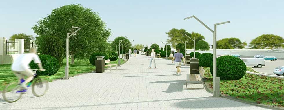 LANDSCAPING WORKS AT NATIONAL GYMNASTICS ARENA — photo 5