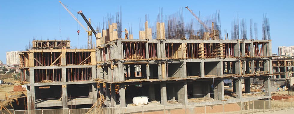 CONSTRUCTION OF RESIDENTIAL COMPLEX "MIDA" IN BAKU — photo 12