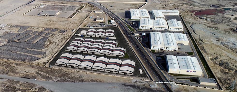 CONSTRUCTION OF K-SPAN TYPE WAREHOUSES IN BALAKHANI INDUSTRY PARK