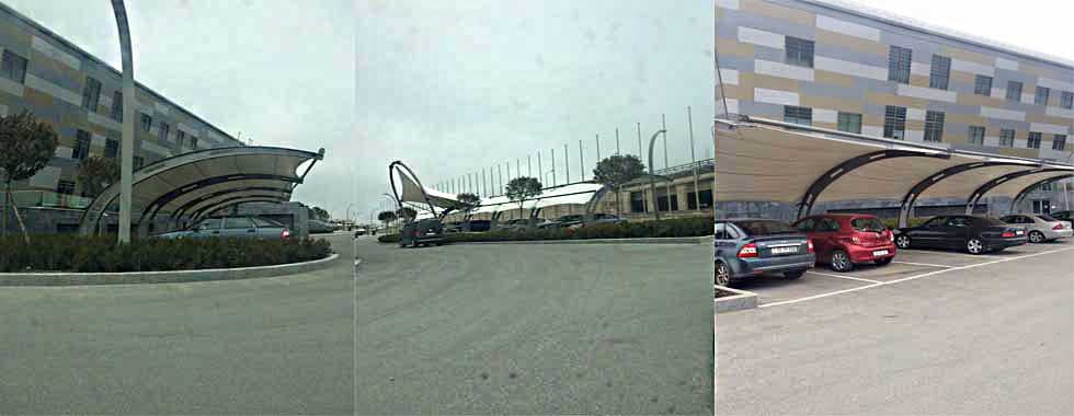 CONSTRUCTION OF CANOPY OVER CARPARK — photo 5