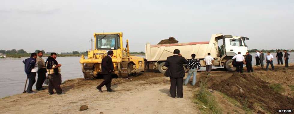 CONSTRUCTION OF EMBANKMENT IN IMISHLI DISTRICT — photo 2